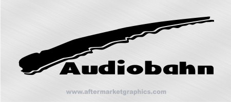 Audiobahn Audio Decals - Pair (2 pieces)